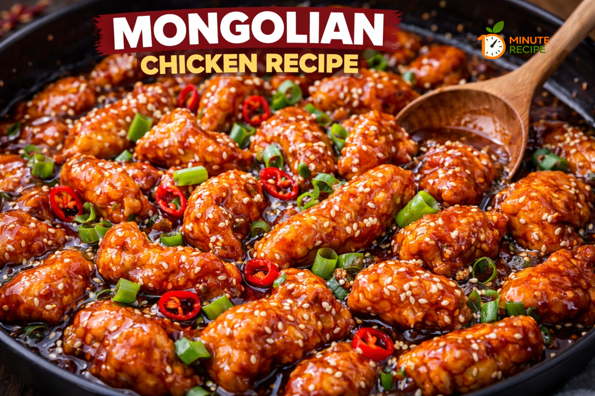 Mongolian Chicken Recipe — Crispy, Sticky and Better Than Takeout