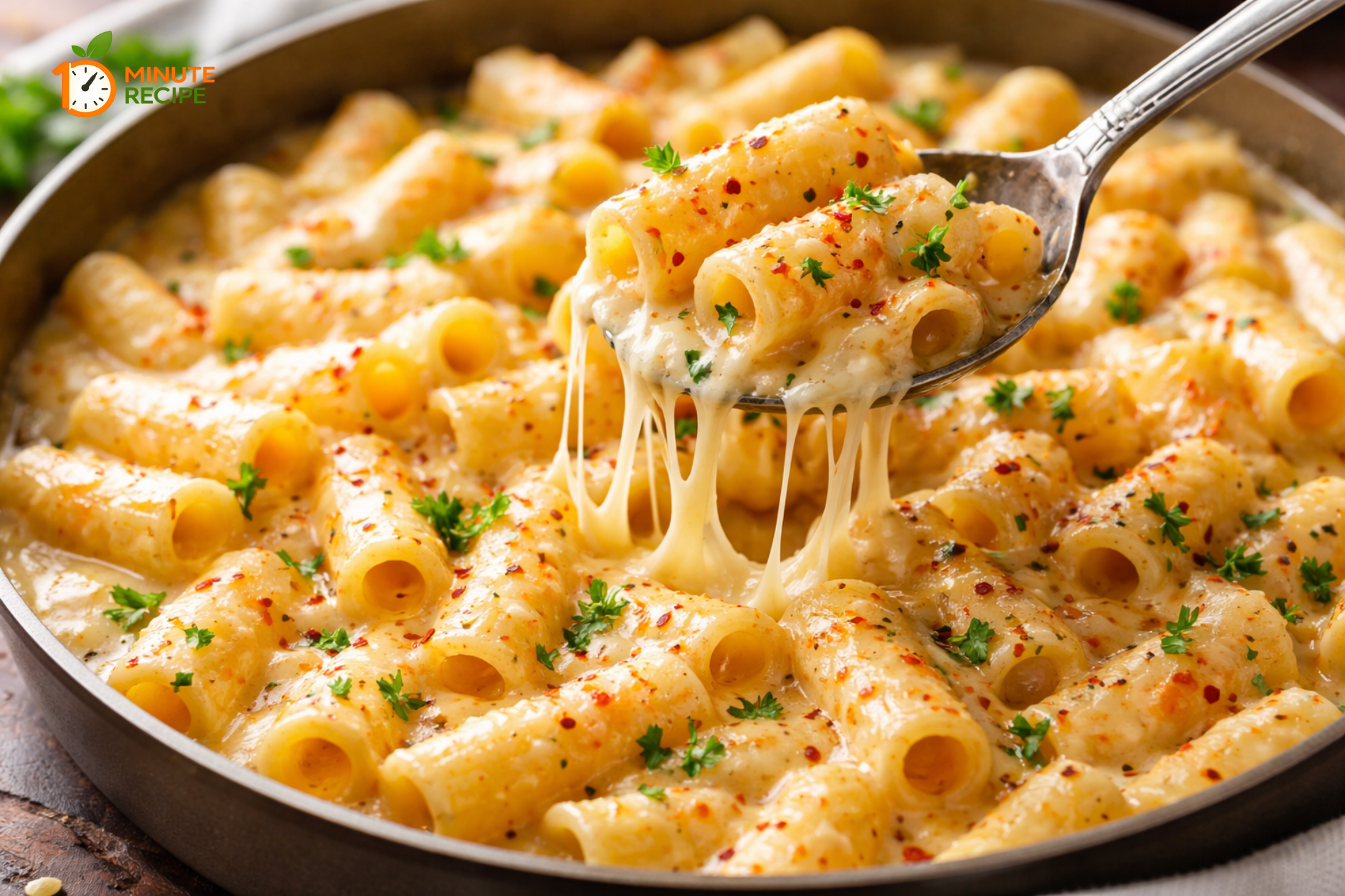 Creamy Cheesy Pasta Recipe (Easy 20-Minute Homemade Pasta)